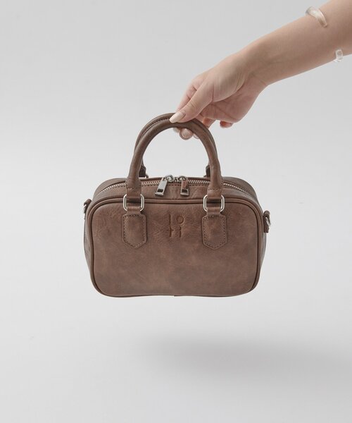 loti ロゴスクエアBAG（ボストンバッグ）｜mline（エムライン）の