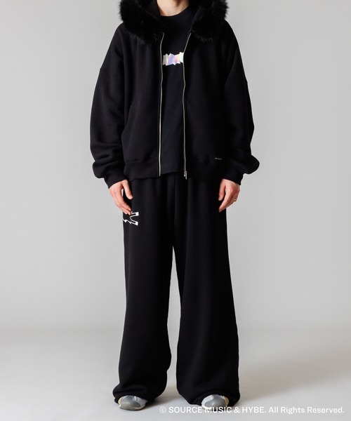 LE SSERAFIM × ZOZOTOWN FUR ZIP HOODIE（パーカー）｜LE SSERAFIM（ル