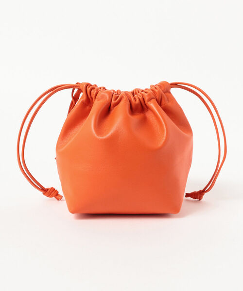 marco masi（マルコマージ）の「MARCO MASI / レザー 巾着バッグ