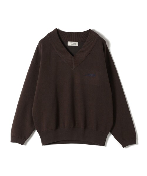 セール】【SHIPS別注】J.J MERCER:〈洗濯機可能〉Vネック ニット