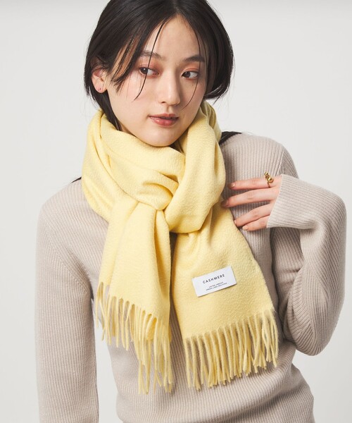 カシミヤ マフラー（マフラー）｜green label relaxing（グリーン