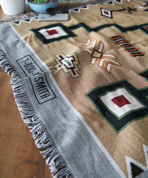 OLD SMITH]【POST GENERAL】トゥーゴースローケット/100×160cm