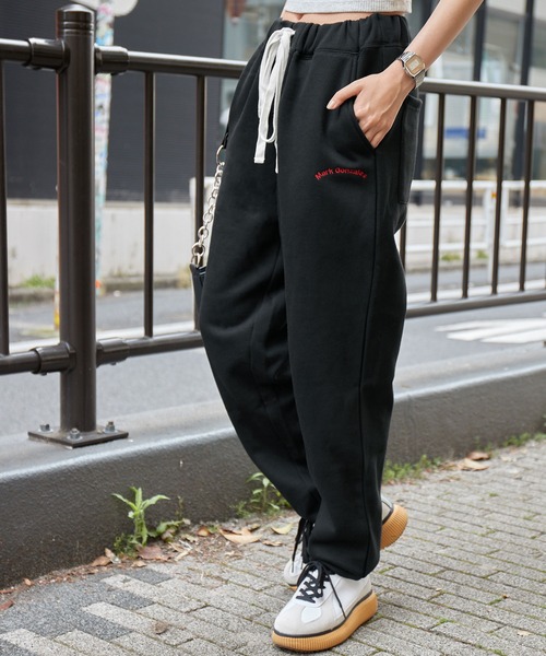 Mark Gonzales/マークゴンザレス MONO-MART別注 アーチロゴ刺繍 裏起毛