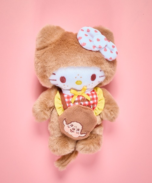 ハローキティ ぬいぐるみ 茶色滋賀限定 ハローキティ ぬいぐるみ 茶色