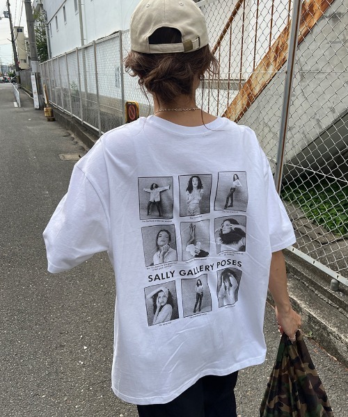 バックプリントグラフィックTシャツ(chiica select) / プリントTシャツ