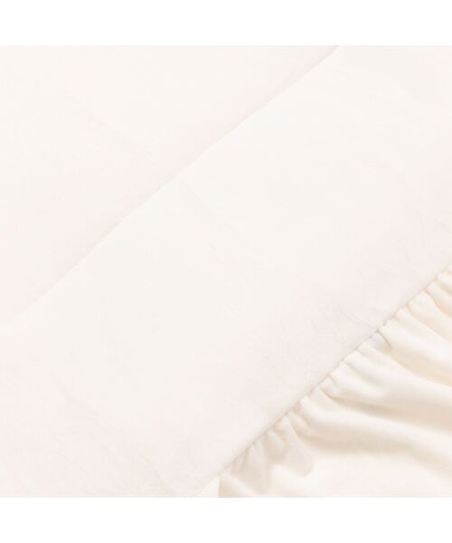 セール】【あったか寝具】WARMY しっとり アルガンオイル加工 フリル