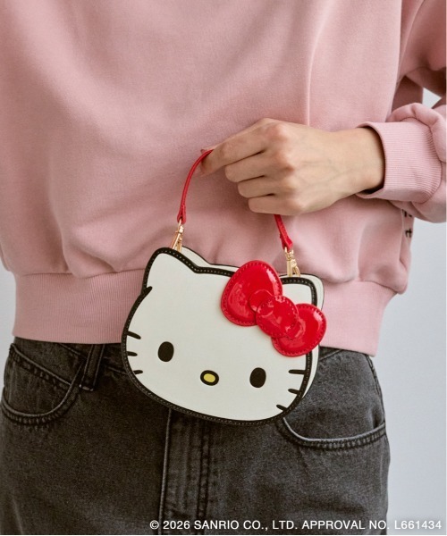 ROPE' PICNIC×ハローキティ】2WAYストラップ付きミニショルダーバッグ