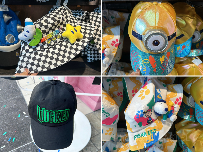 2026年冬】ユニバの被り物100選！バケットハット、帽子、キャップ