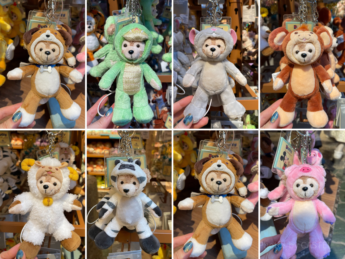 ダッフィー干支ぬいぐるみバッジ（上海ディズニー）| キャステル