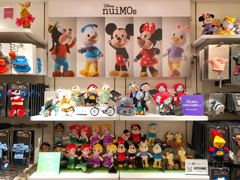 ディズニーストア】「ぬいもーず」とは？種類・販売場所まとめ