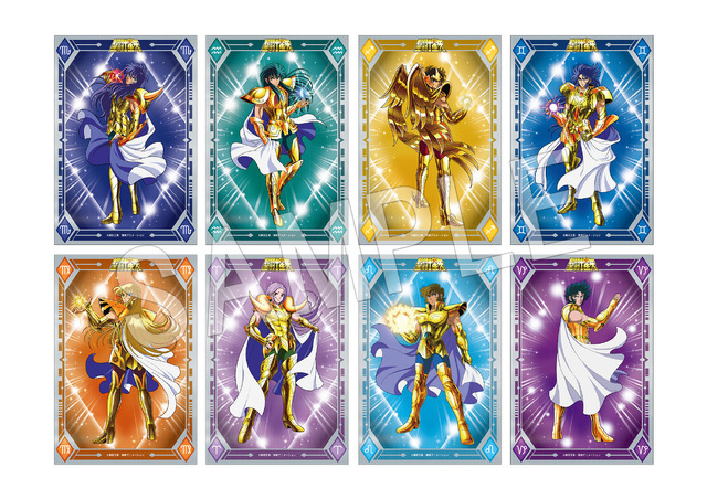 聖闘士星矢」アイオリア＆シュラの新規描き下ろしグッズ、ジャンプ