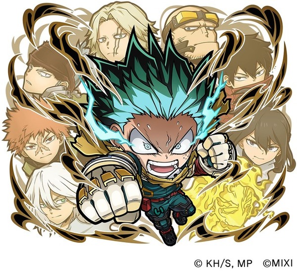 ヒロアカ」緑谷出久(Z)や爆豪勝己(重装機動)がコラボ召喚に登場