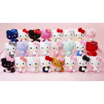 ハローキティ」ぬいぐるみコレクション♪ 全身真っ赤なキティも！ 50th