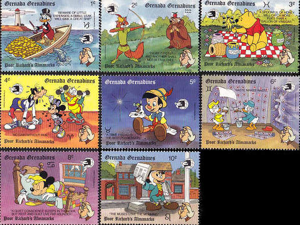 外国切手(ディズニー)、可愛い古切手、ヴィンテージ切手の通販