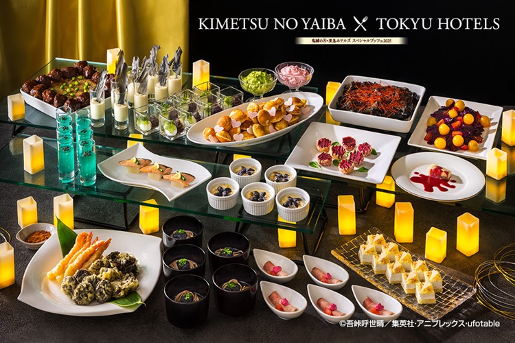 鬼滅の刃×東急ホテルズ スペシャルブッフェ 2025」全国7ホテルで開催