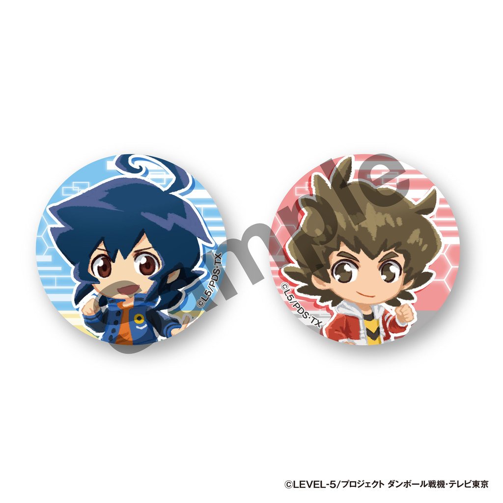 ダンボール戦機W デフォルメ缶バッジ セットA | Chasmic