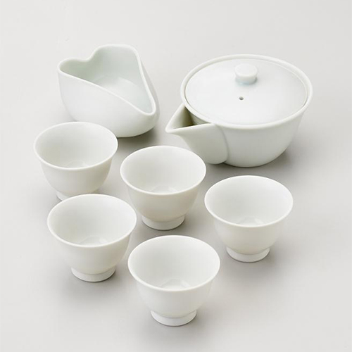 美濃焼 白磁 玉露茶器揃え | 【宇治茶通販】山城製茶直売所