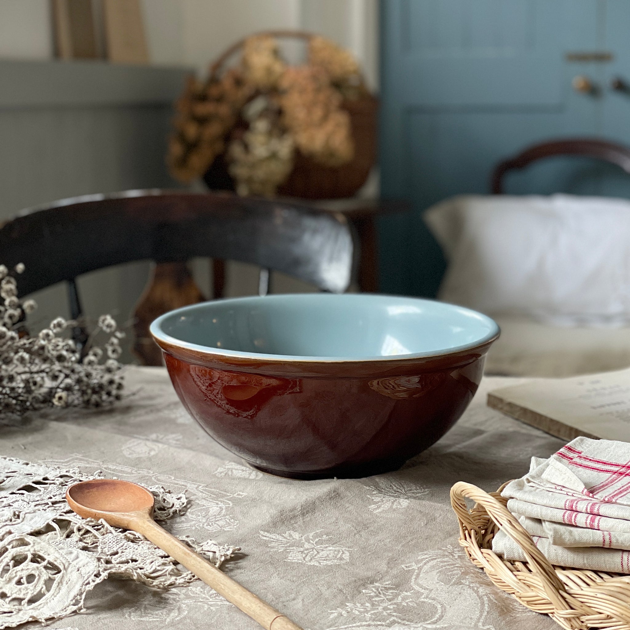 DENBY（デンビー）社大きなボウル（6pint） イギリスアンティーク