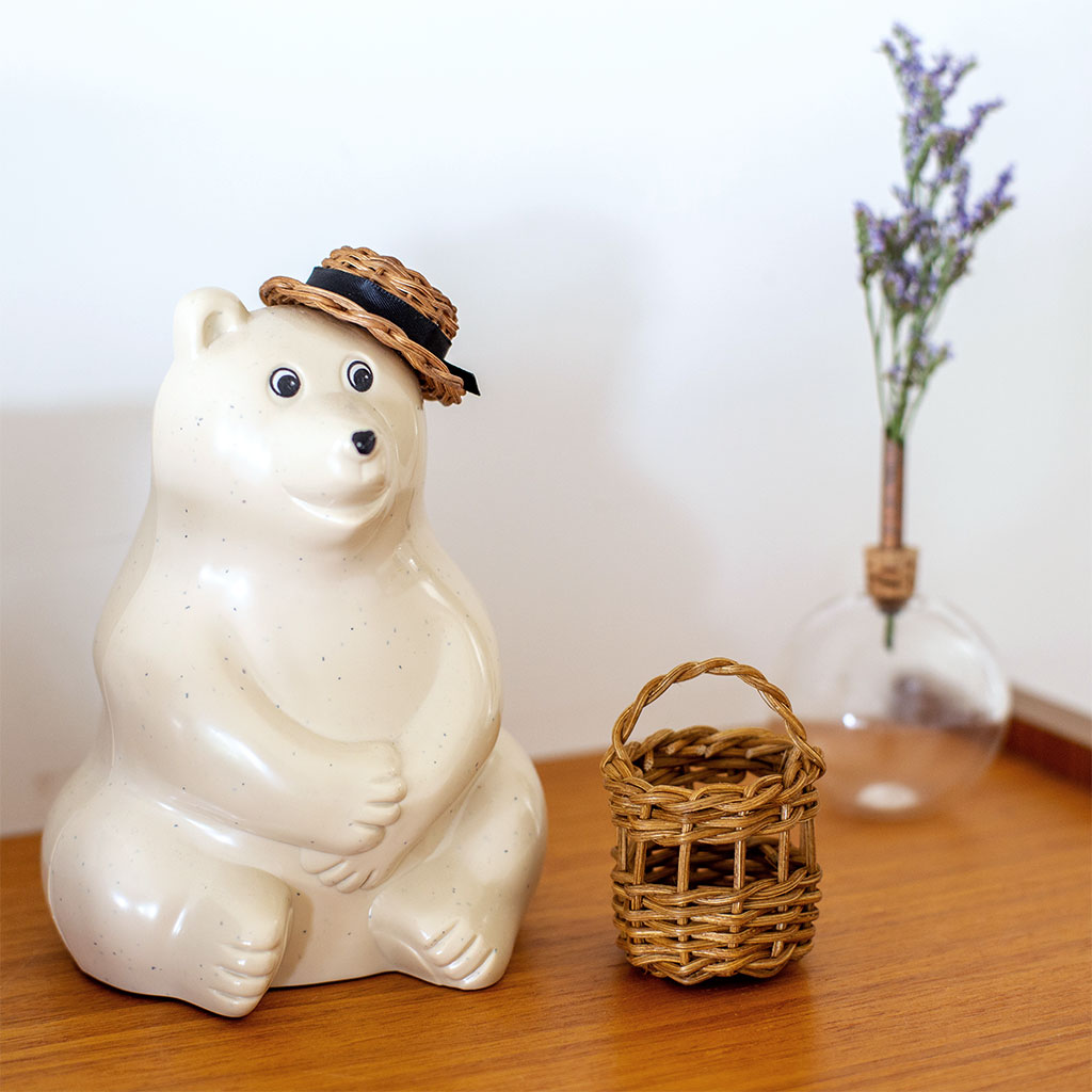 kuroshiro works｜ラタン ミニかご COMFOTA 北欧雑貨店