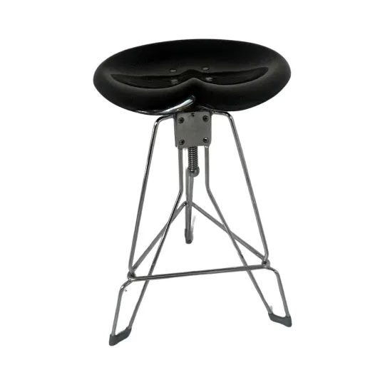 Yasu Sasamoto- Dulton - Industrial vintage Bar Stool with tractor
