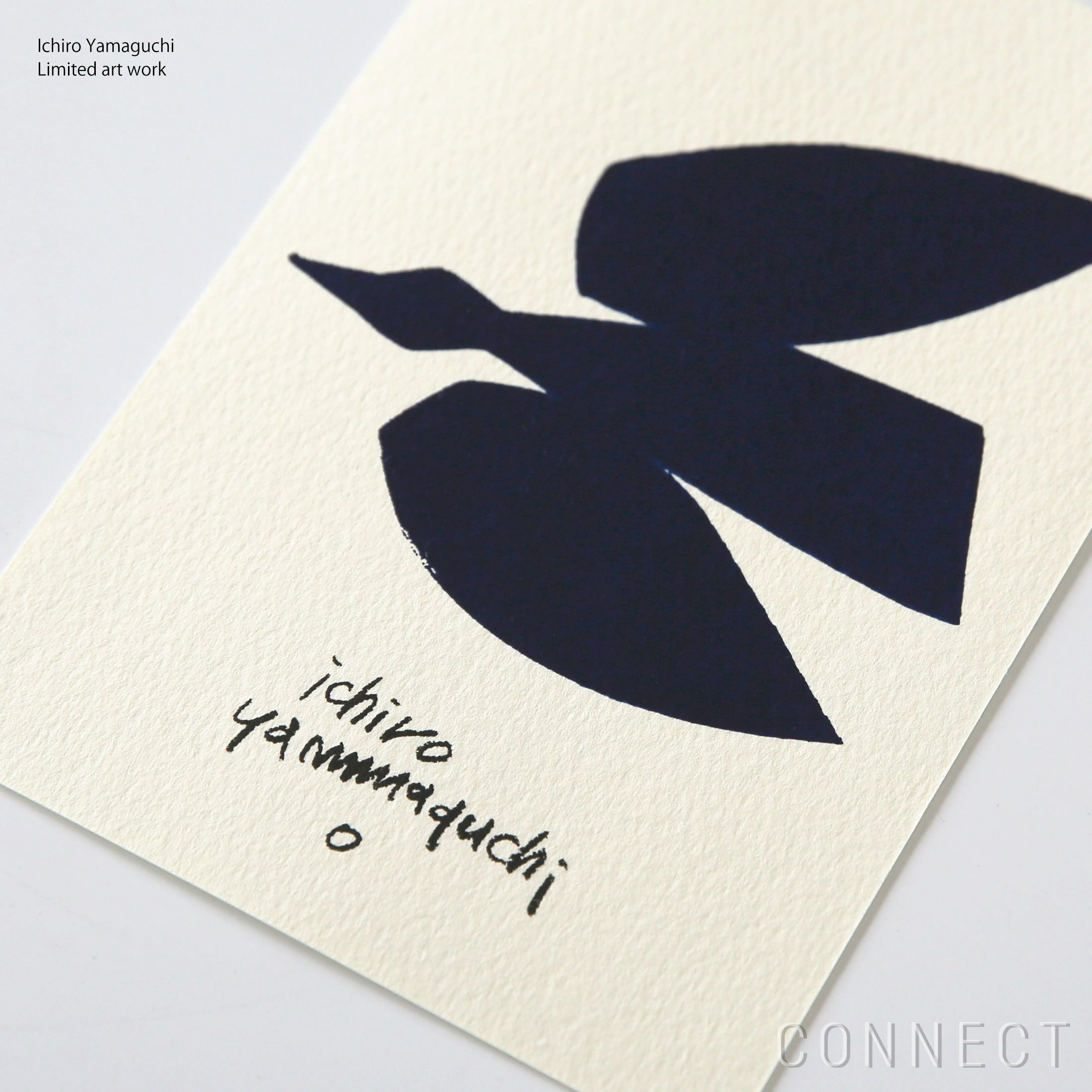 販売終了］【 数量限定 】山口一郎 シルクスクリーン 「Blue Bird