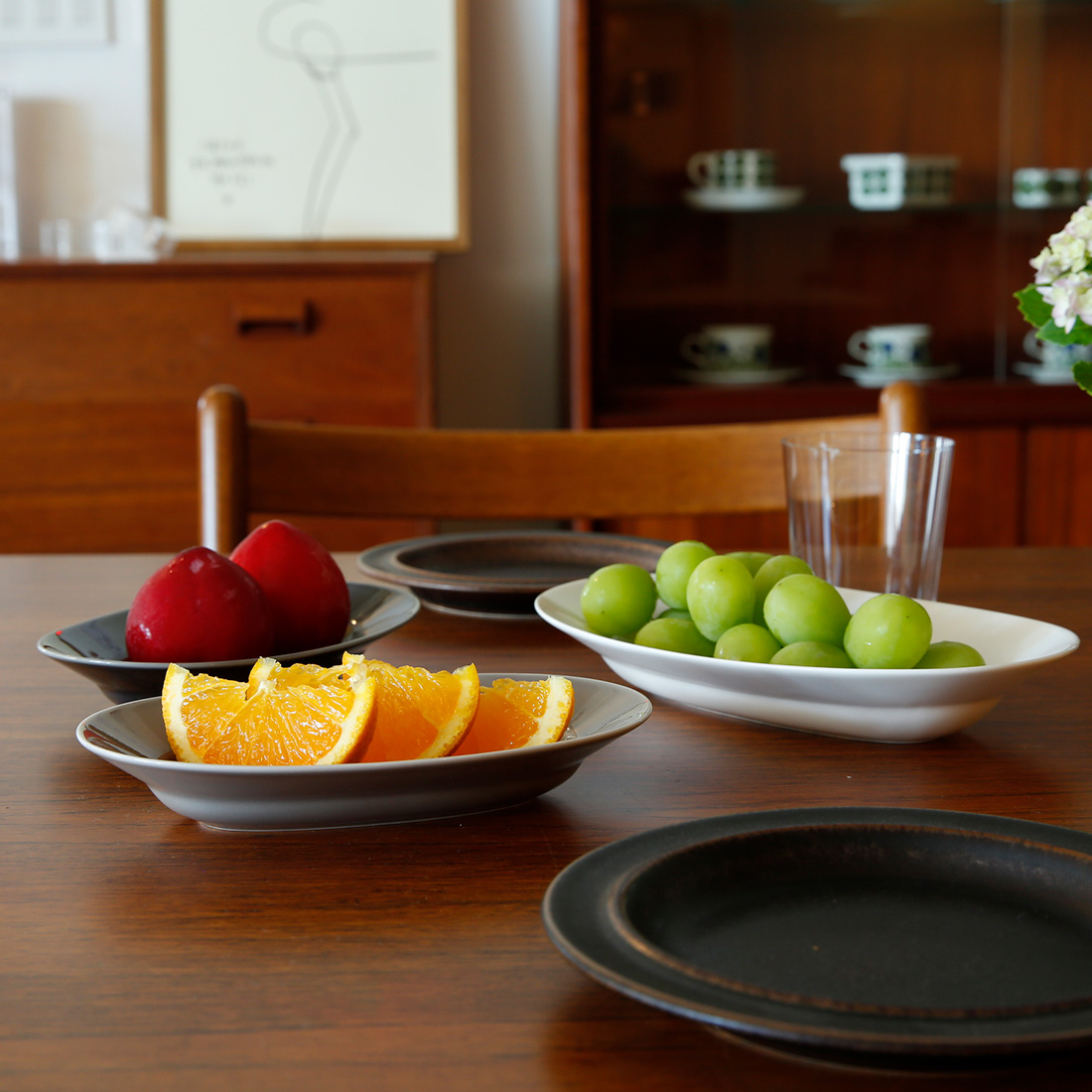 yumiko iihoshi porcelain （イイホシユミコ）/ Oval plate S