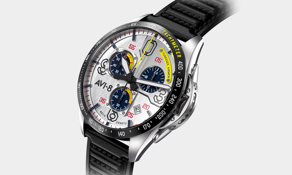 AVI-8 P51 Mustang Tuskeegee Airmen Chronograph Limited Edition