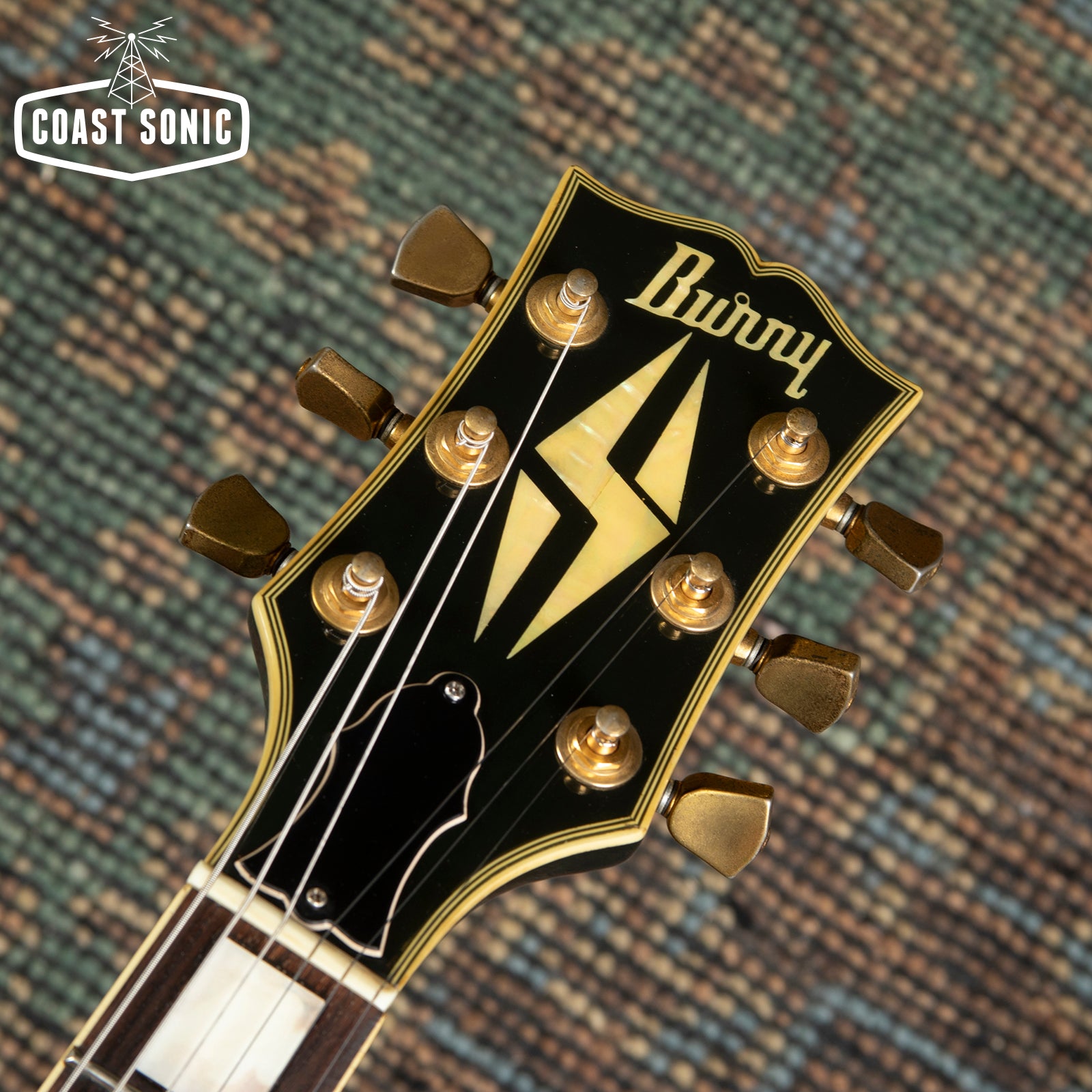 1989 Burny RLC-60 Les Paul Custom Black Beauty made in Japan