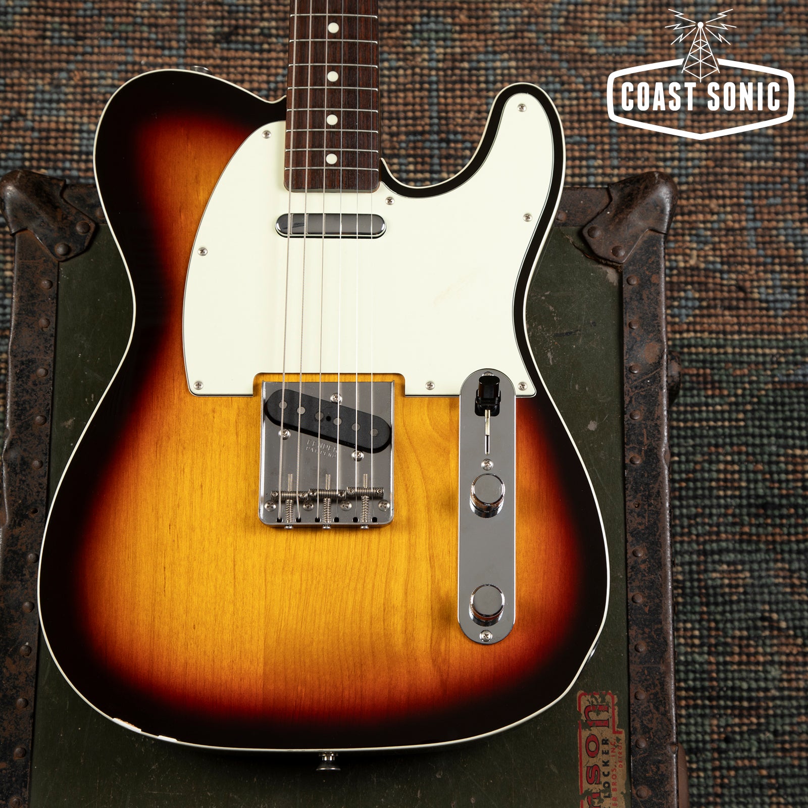 2018 Fender Traditional 60's Custom Telecaster Made in Japan - Sunburs