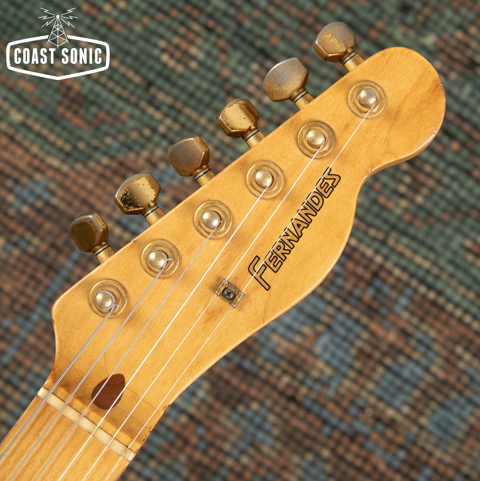 1992 Fernandes TE-85 Telecaster Active Pickups made in Japan Rare Brow