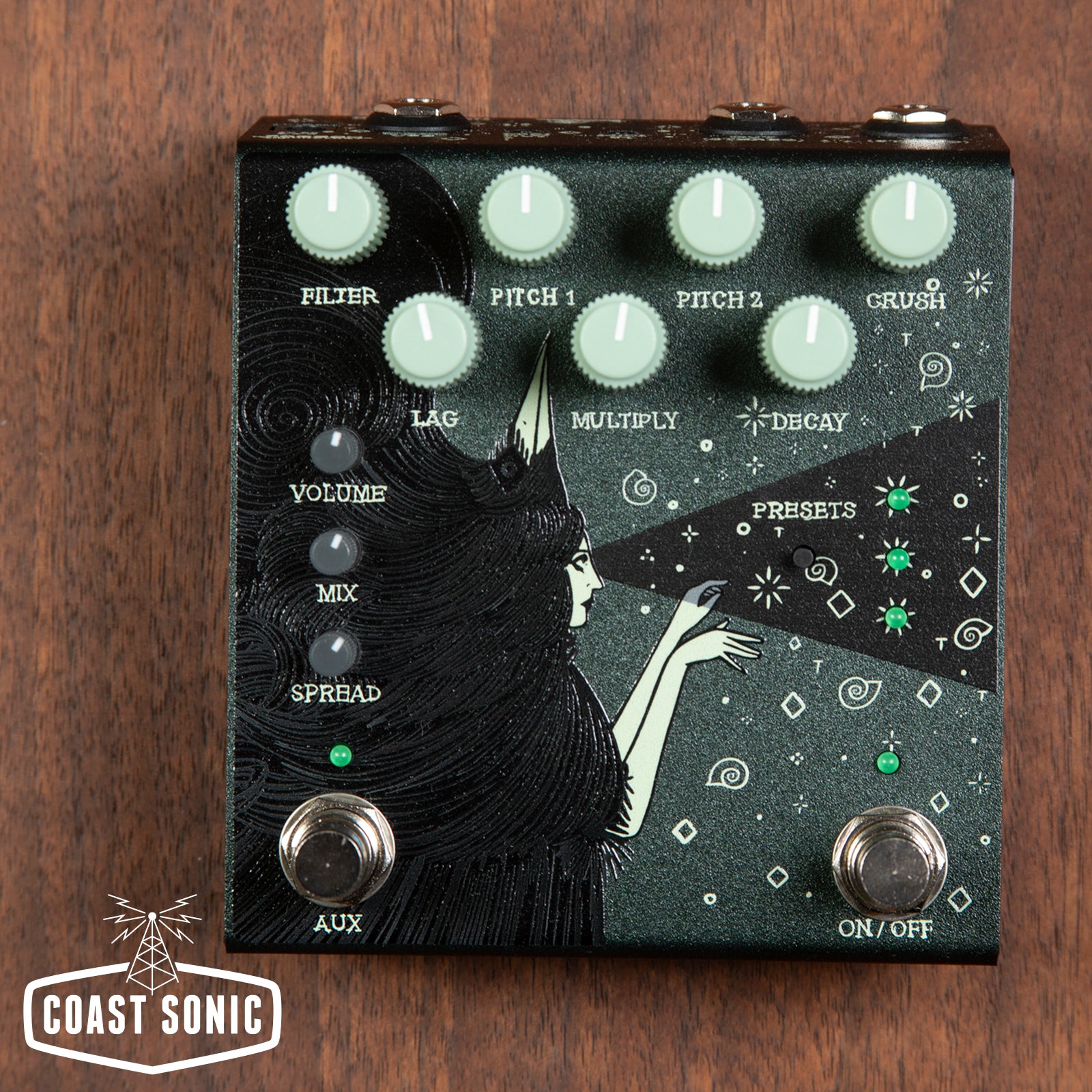 Old Blood Noise Endeavors Dark Star Stereo Soundscape Reverb *Galaxy G