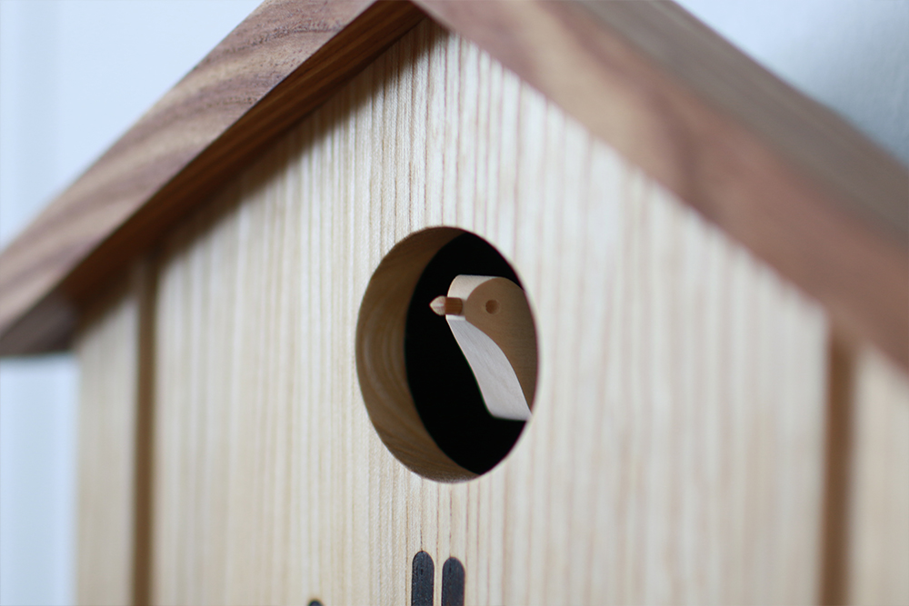 カッコークロック 森の巣箱 壁掛け時計 Oak Village | cocochi ｜ 家具