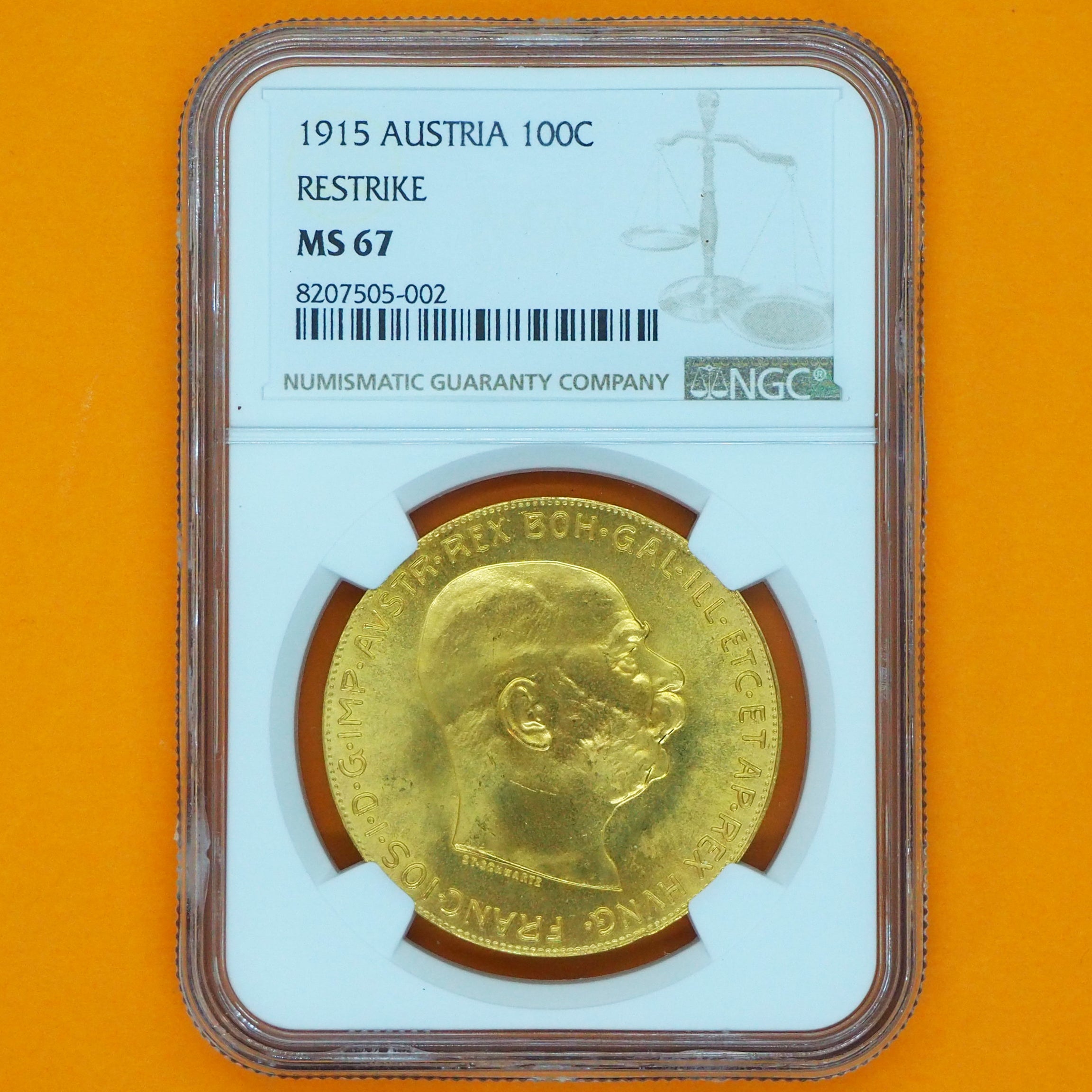 🆙新価格📰オススメ推し度オーストリア 100コロナ金貨 「フランツ