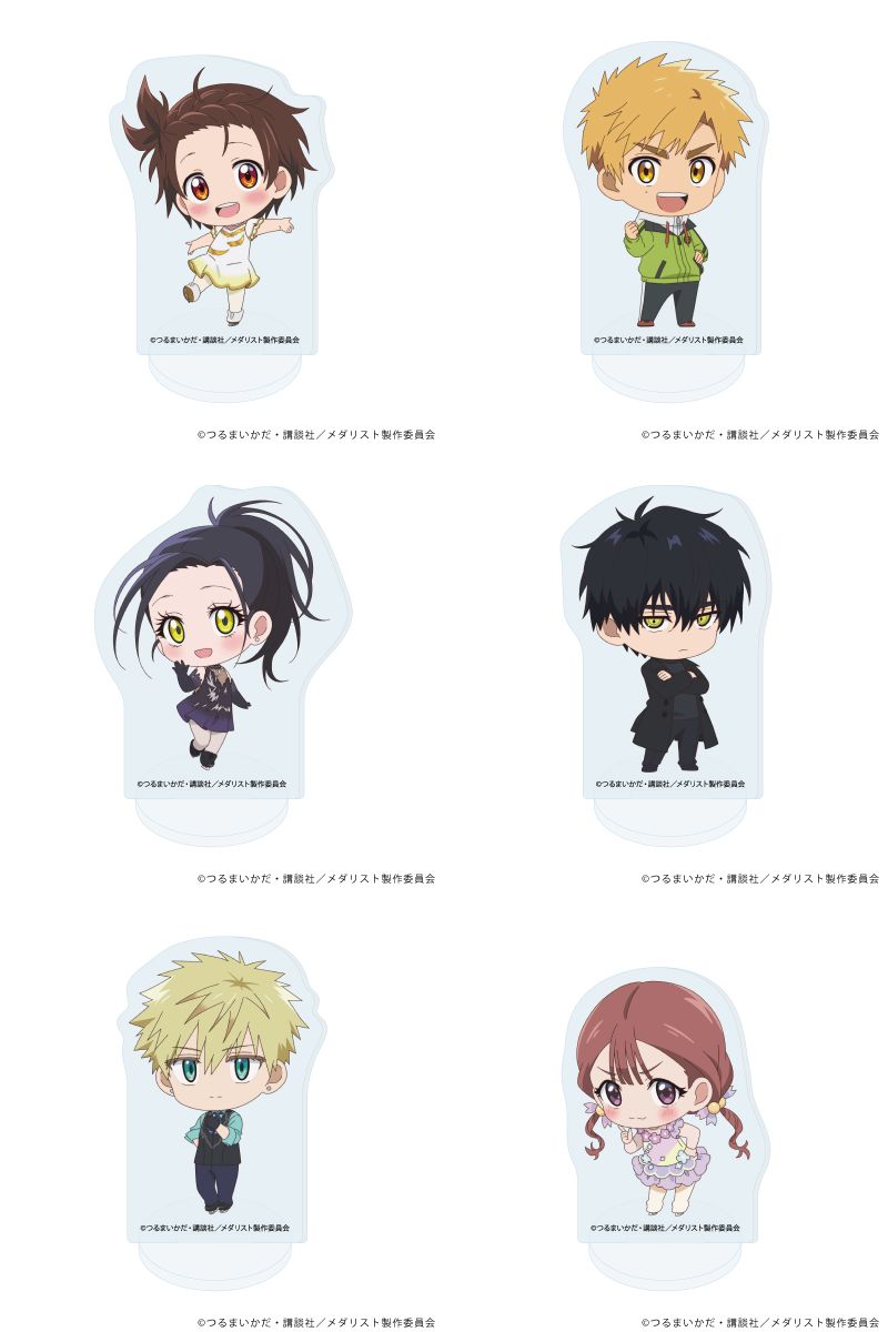 TVアニメ「メダリスト」公式イラスト使用 いのり達の新作グッズ 発売!