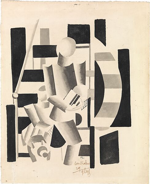 Fernand Léger - Two Figures with Dog - The Metropolitan Museum of Art