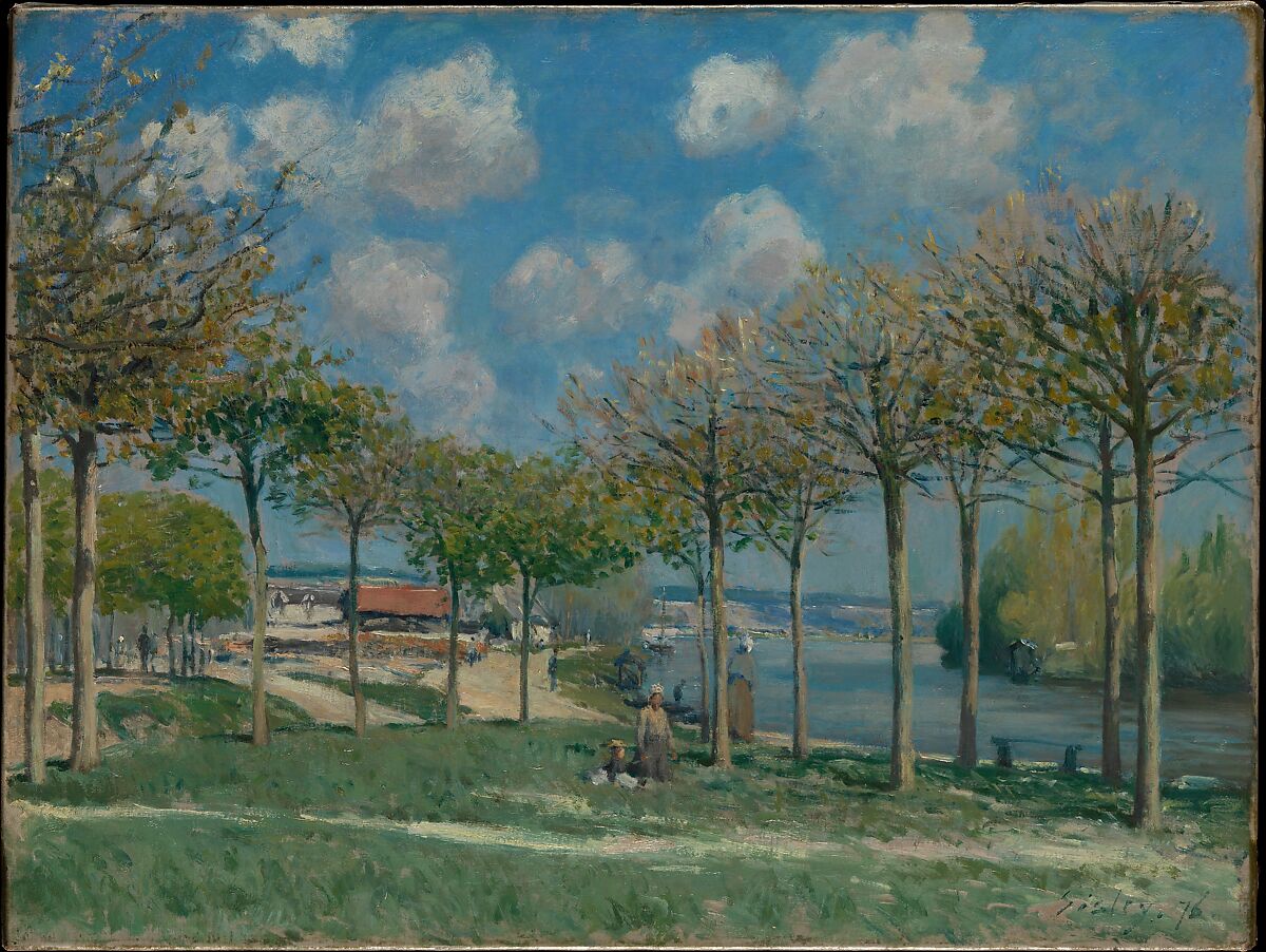 Alfred Sisley - The Seine at Bougival - The Metropolitan Museum of Art
