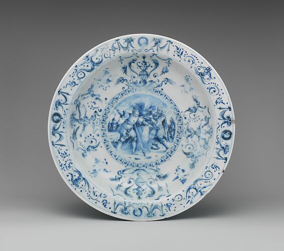 Medici Porcelain Manufactory - Ewer (Brocca) - Italian, Florence