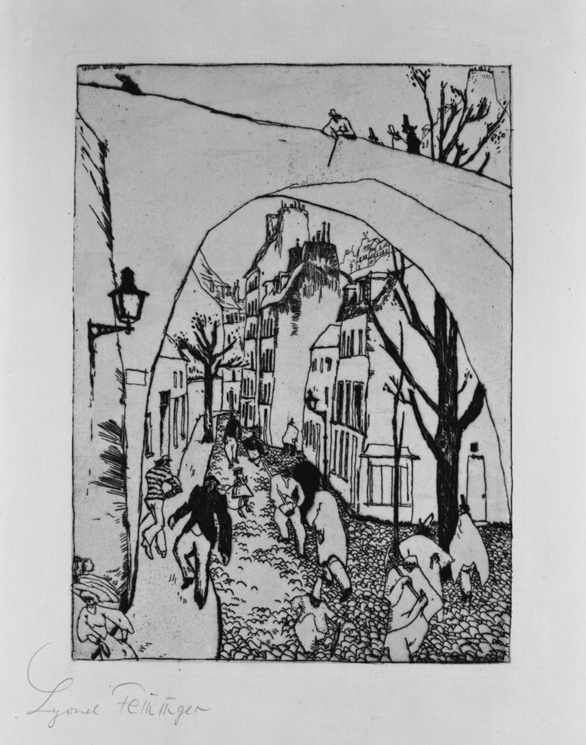 緑の橋|リオネル・ファイニンガー |所蔵作品検索｜国立西洋美術館