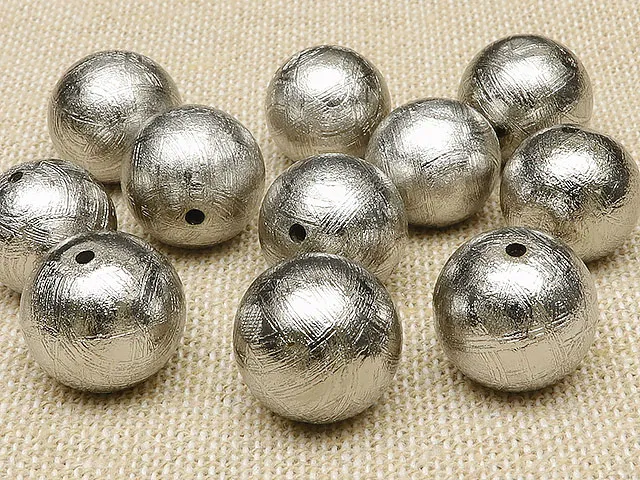 粒販売】ムオニナルスタ隕石 メテオライト 丸玉 13～14mm【1粒販売