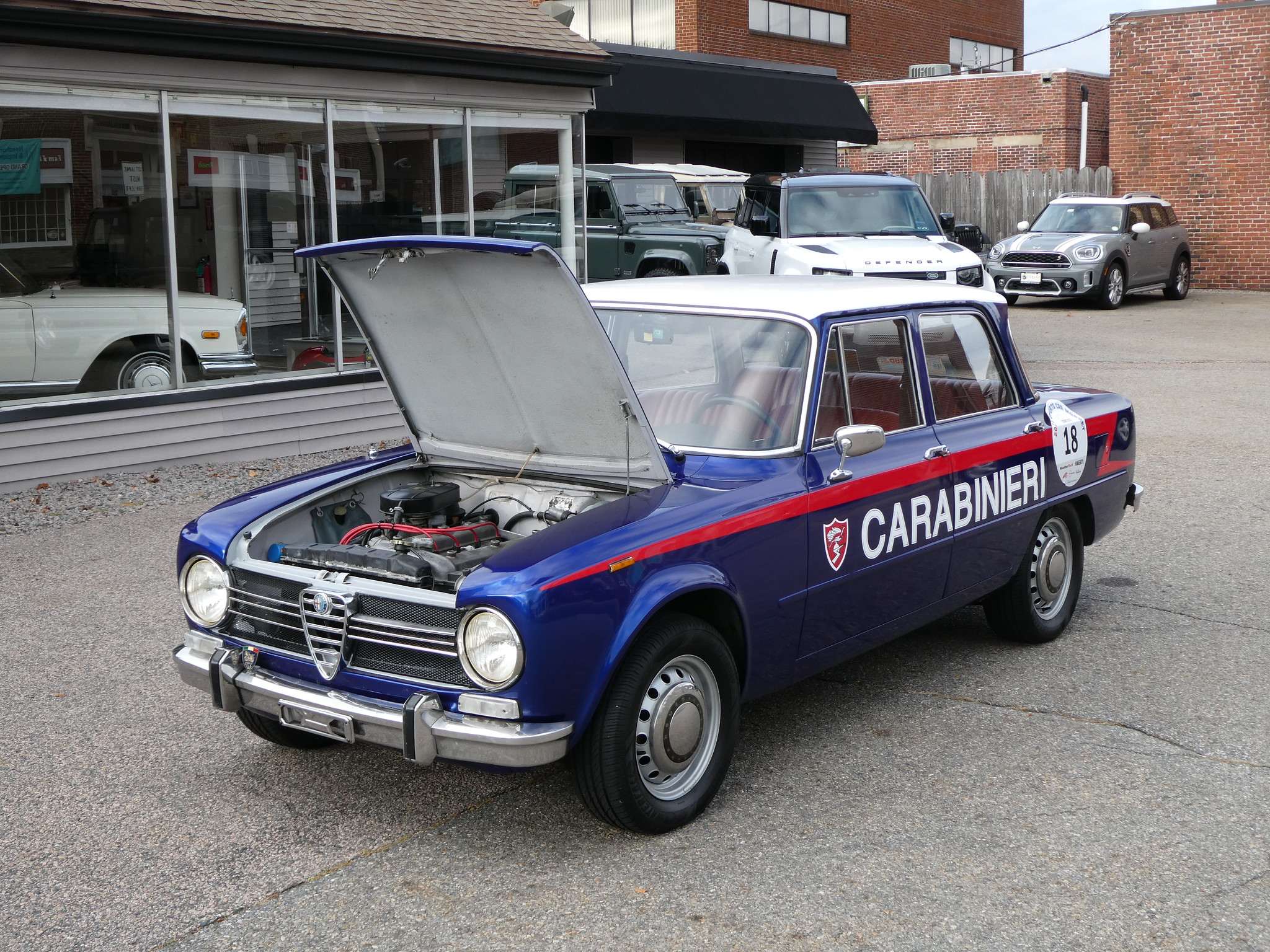 1970 Alfa Romeo Giulia 1300Ti “Carabinieri” | Copley Motorcars