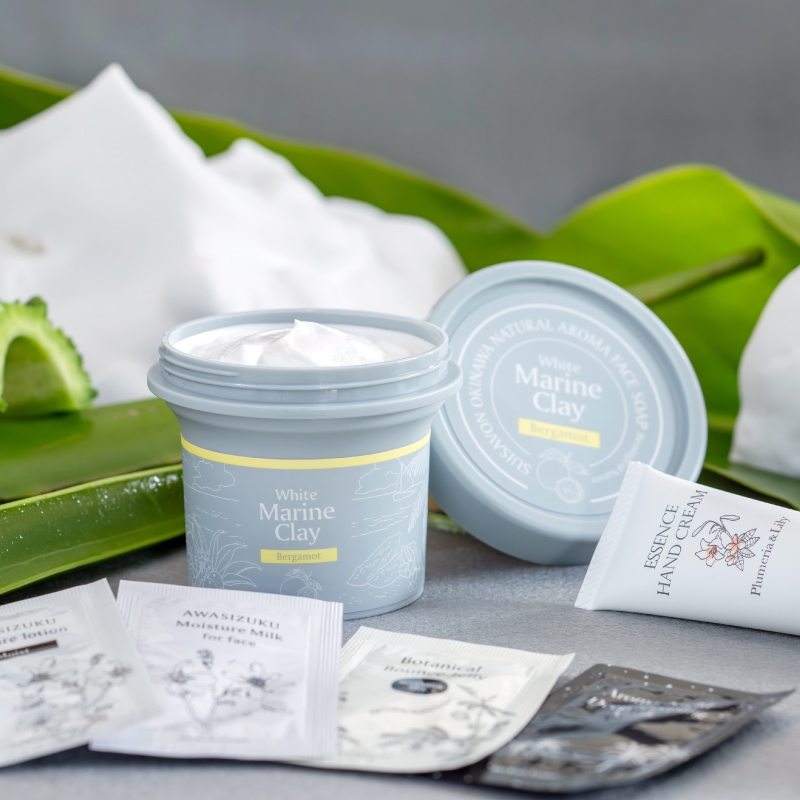 SuiSavon -首里石鹸- オリジナル 潤いトータルケアセット: 衣類