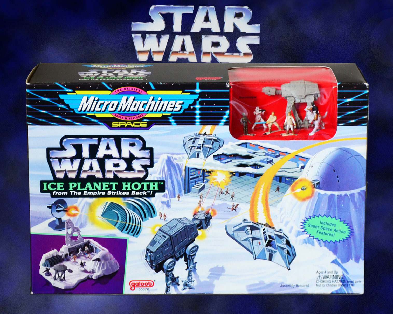 スター・ウォーズ マイクロマシーン 氷の惑星ホース フィギュア Star