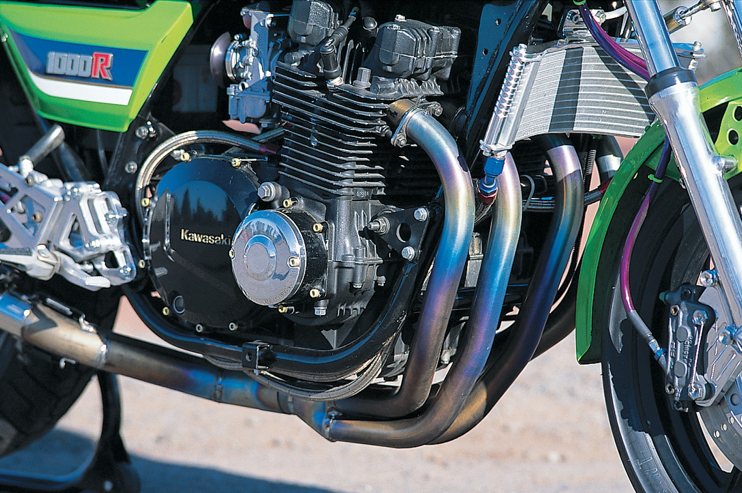 Dreamin' Green with Muzzy's Dave Turner's 1982 Kawasaki KZ1000R