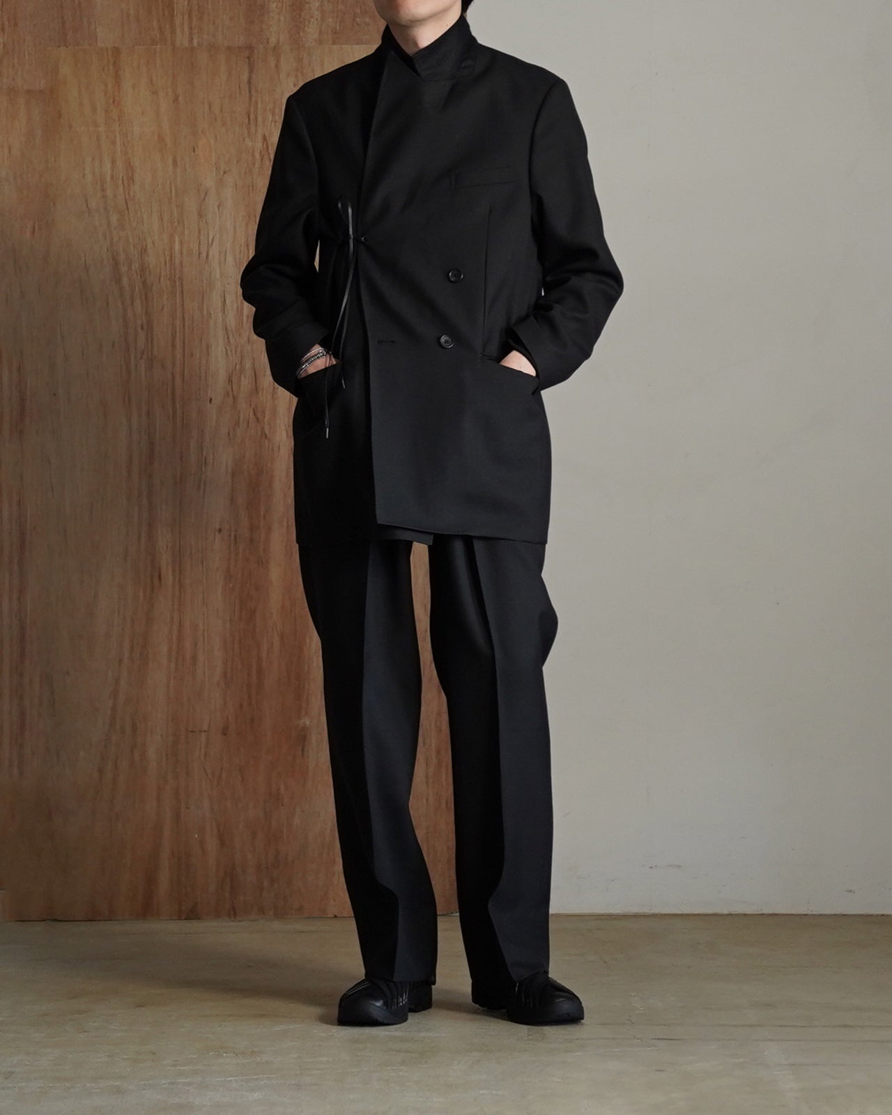 RAINMAKER レインメーカー ダブルブレスト ロング ジャケット メンズ