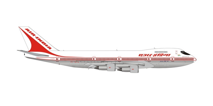 11794 Phoenix Air India / エア インディア Polish B747-200 VT-EFU 1