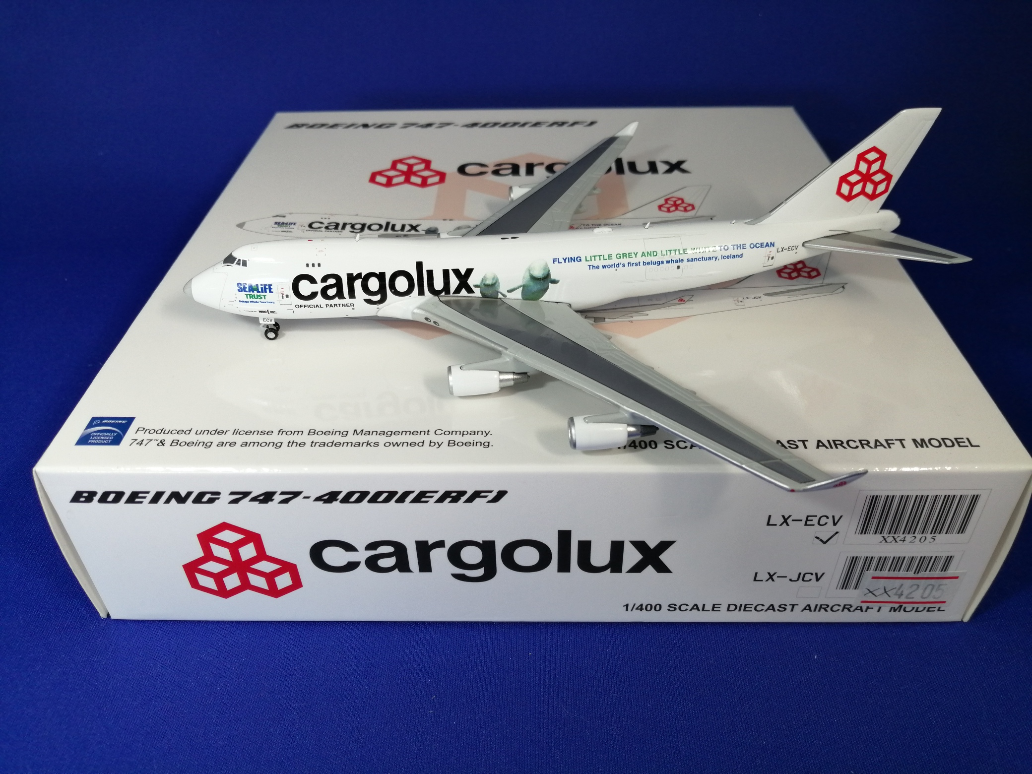 XX4205 JC WING Cargolux / カーゴルックス航空/カーゴルクス B747