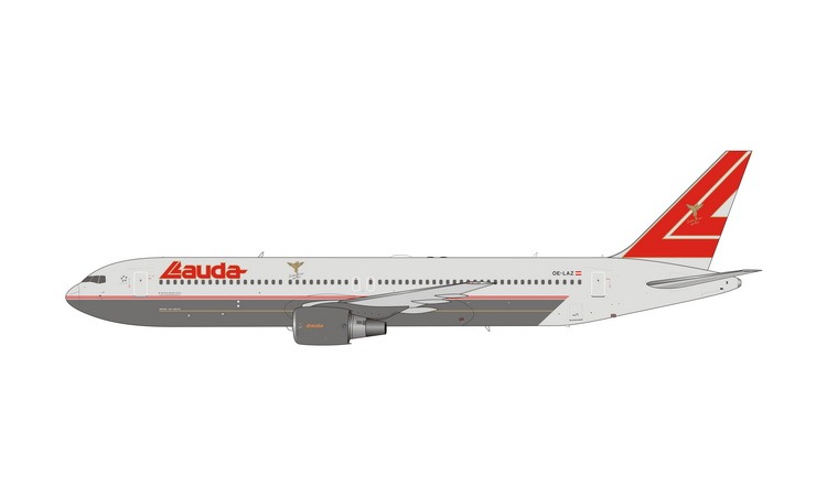 11872 Phoenix Lauda Air / ラウダ航空 B767-300ER OE-LAZ 1:400 お