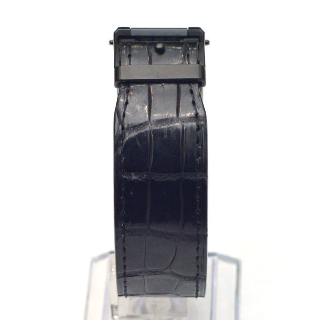 wena 3用 交換用時計ベルトオーダー｜シュリンクレザー ブラック