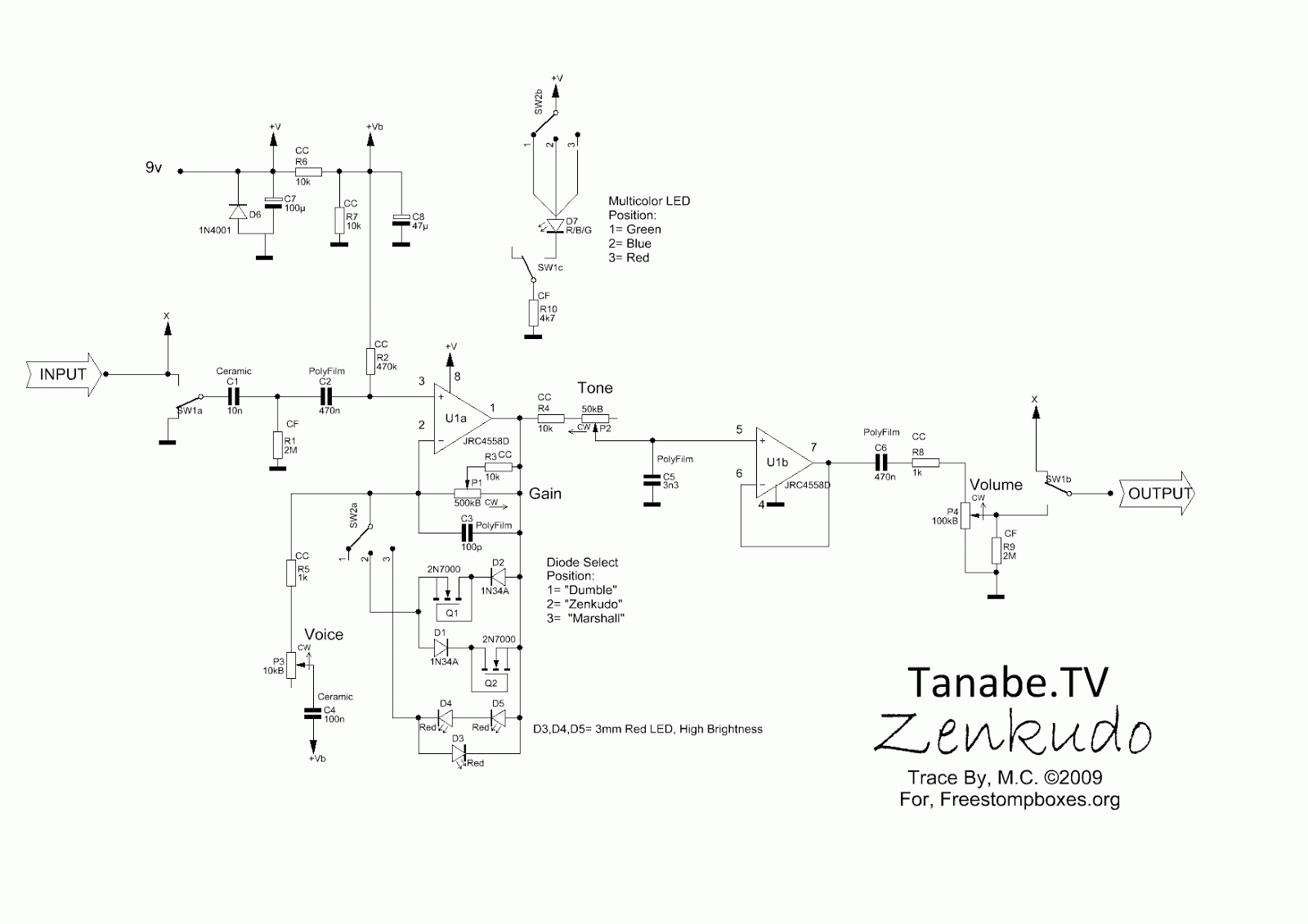 自作エフェクター、『禅駆動』編①