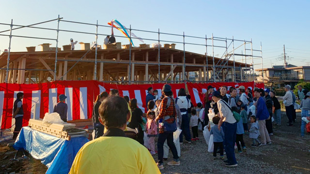 11月1日 上棟式を行いました | クニナ保育園・株式会社クレセール